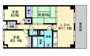 スカール今村の物件間取画像